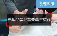 【品牌】系统思维 - 总裁品牌经营变革与实践